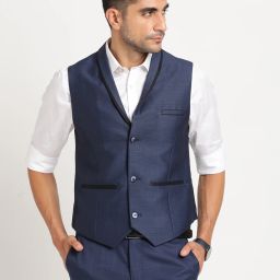 Solid Men Waistcoat-image-129