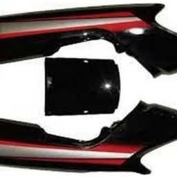 Hf deluxe black red 2017 model tail panel Bike Crash Guard-picture-17