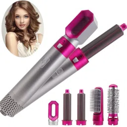 Hot Air Brush for 5 in 1 Hot Air Styler Hair Dryer Hair Curler-image-82