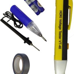 VT-46 with continuity tester and tape Analog Voltage Tester-2