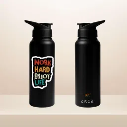 Your Name Written Stainless Steel Thermos Printed Bottle 760 ml Bottle-29