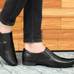 Stylish Formal shoe for men black Slip On For Men-picture-23