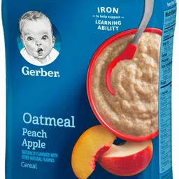 gerber Baby Peach Apple Cereal Cereal-picture-37