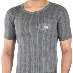 Lyril FIERO LAVA Men's Thermals Round Neck Half Sleeve Vest Men Top Thermal-image-24