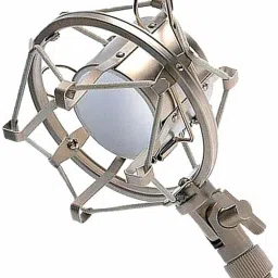Universal Microphone Shock Mount Silver 48MM-54mm Diameter Large Microphone Holder-image-4