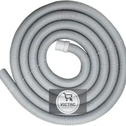 3 Meter Front Load Fully Automatic Washing Machine Waste Water Outlet/Drain Hose Pipe Tube Grey Hose suitable for Samsung, IFB , Bosch Front Load Washing machine Washing Machine Outlet Hose-image-53