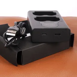 Lamkoti NP-W235 dual type c charger with LCD display for w235 batteryCamera Battery Charger-16