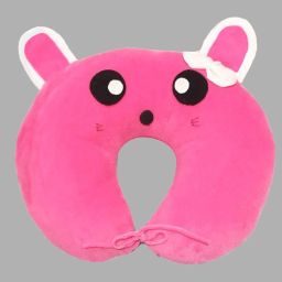 Zero Month Plus New Born Baby Neck Support Pillow for Head (0-12 Months) Microfibre Toons & Characters Travel Pillow Pack of 1-image-3