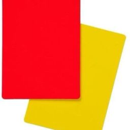 Referee 1 Red card and 1 Yellow card Football Foul Card-picture-18