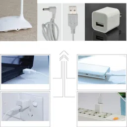 ledzz ORIGINAL MADE IN Taiwan, Touch Control LED table lamp/Study Lamp/Night Lamp with 16 LEDS, 3 brightness levels Study Lamp image 5