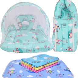 kwitchy New Born Baby Care Essential Bedding Set Combo standard Crib-picture-34