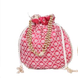 Women Pink Potli-image-85