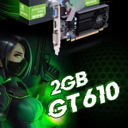 AARVEX Graphic Card GT610 2GB DDR3 DDR3 2 GB NVIDIA Chipset 64 bit 1600 MHz Graphics Card image 4