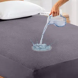 Fitted King Size Breathable, Stretchable, Waterproof Mattress Cover-image-61
