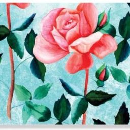 Artists’ - Bookmark Gouache Glued Sketch Paper Pad - 300 GSM - Cold Pressed - (24 Sheets) - Rough Grain Surface - Size (20x6cm) - Gouache Book Sketch Pad-23