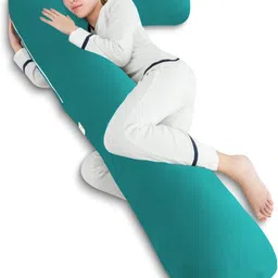 linenovation Microfibre Solid Pregnancy Pillow Pack of 1-picture-22