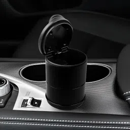Car Dustbin for Interior | Sleek & Spillproof Vertical Bin Car Trash Bin Bag-57