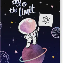 Sky Limit A5 Diary Ruled 96 Pages-12