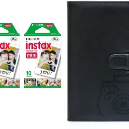 FUJIFILM Instax Mini 10x2 Sheets Instant Film with Black Album 96 Sheets Film Roll-picture-11