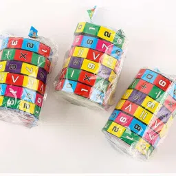Maths Calculation Cube Toy Hand Eye Coordination Counting Number Game - Set Of 3-12