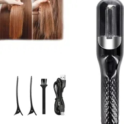 Kidoca Split Ends Trimmer Tool Hair Cutter for Frizzy Dry Damaged Types for Women Automatic Hair Split End Remover Trimmer Machine Tool Curly Hair Types for Women Hair Straightener-image-75