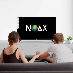 noax 80 cm (32 inch) Full HD 3D LED Smart Android TV with Dynamic Tone Mapping (Artificial Intelligence Apne Hisab Se Colours Or Contrast Ko Change Karta Hai) for Better Visuals. image 3