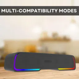 SACRO Audio Bar (PORTABLE HOME TV SOUNDBAR) Dynamic Thunder Sound 2400mAh BatteryAW229 25 W Bluetooth Soundbar-image-81
