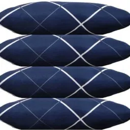 Luxury Cotton, Microfibre Stripes Chair Pad Pack of 4-image-12
