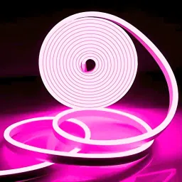 500 LEDs 4 m Pink Steady Strip Rice Lights-13