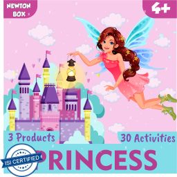 Princess Edition 3 in 1 DIY Kit | Theme DIY Princess Kit| 4 Years and Above-9