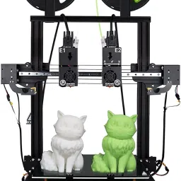 TL-D3 Pro Independent Dual Extruder 3D Printer | High Temperature Nozzle | Filament Sensor | Silent Mainboard (TMC2208 Drive) | 600W Power Supply | Build Volume: 300x300x350mm 3D Printer-14