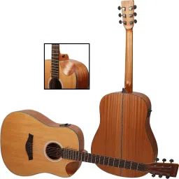 KAD-SH-03(with Online Classes) Acoustic Guitar Mahogany Rosewood Right Hand Orientation-13