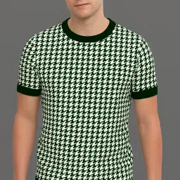 Men Printed Round Neck Polyester Multicolor T-Shirt-image-56