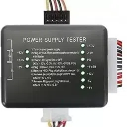 Tester 20 or 24 Pin PSU ATX SATA HDD SMPS PC Analog Voltage Tester Digital Battery Tester-image-71