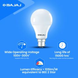 bajaj 23 W Basic Round B22 LED Bulb image 4