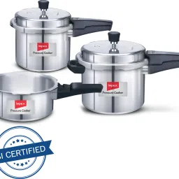 Induction Base Pressure Cooker Combo 2 L, 3 L, 5 L Induction Bottom Pressure Cooker-image-7