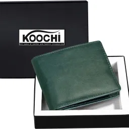 Men Casual Green Artificial Leather Wallet-image-47