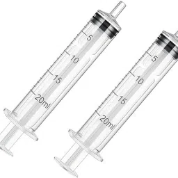 Syringe 20ml Without Needle (Pack of 5) Medical Needle-12
