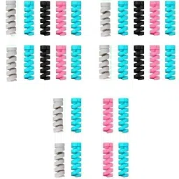 Like Star 28 PC Spiral Charger for all Type Wires/Headphone Wire/Mouse/Keybord cord Cable Protector-20