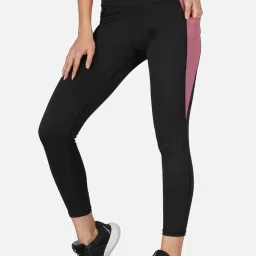 Color Block Women Black Tights-image-42