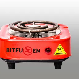 500 W Radiant Cooktop Push Button-11