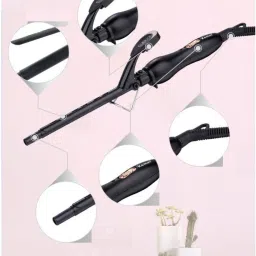 VNG Premium Hair Curler Thin Tong 13mm Professional High Quality Electric Hair Curler-17