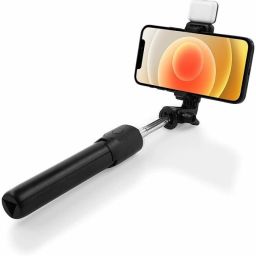 NKL Perfect Strong Selfie Stick Design with Light, Multi Purpose Use Bluetooth Remote_19 Bluetooth Selfie Stick-image-17