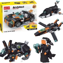 36-in-1 Magic Building Blocks Set 256+ Pieces Creative Construction Toy-15