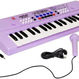 Musical Piano Keyboard with Microphone | 37 Keys, 8 Rhythms 8 Tones Toy For Kids-image-22