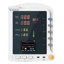 Medinain CMS 5100 Pulse Rate,Spo2 White NIBP Pulse Rate Measuring Patient Monitor image 2