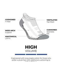 TEGO Patterned Ankle Length Socks image 3