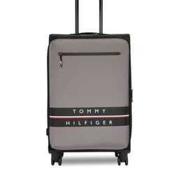 Tommy Hilfiger Lewiston Unisex Textured Soft Sided Trolley Bag - 60 L-2