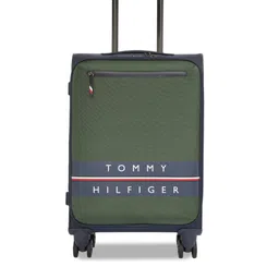 Tommy Hilfiger Textured Soft Sided Trolley Bag 59.5Cm-4