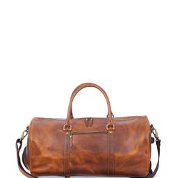 MaheTri Unisex Leather Soft-Sided Duffle Trolley Bag- 44L-33
